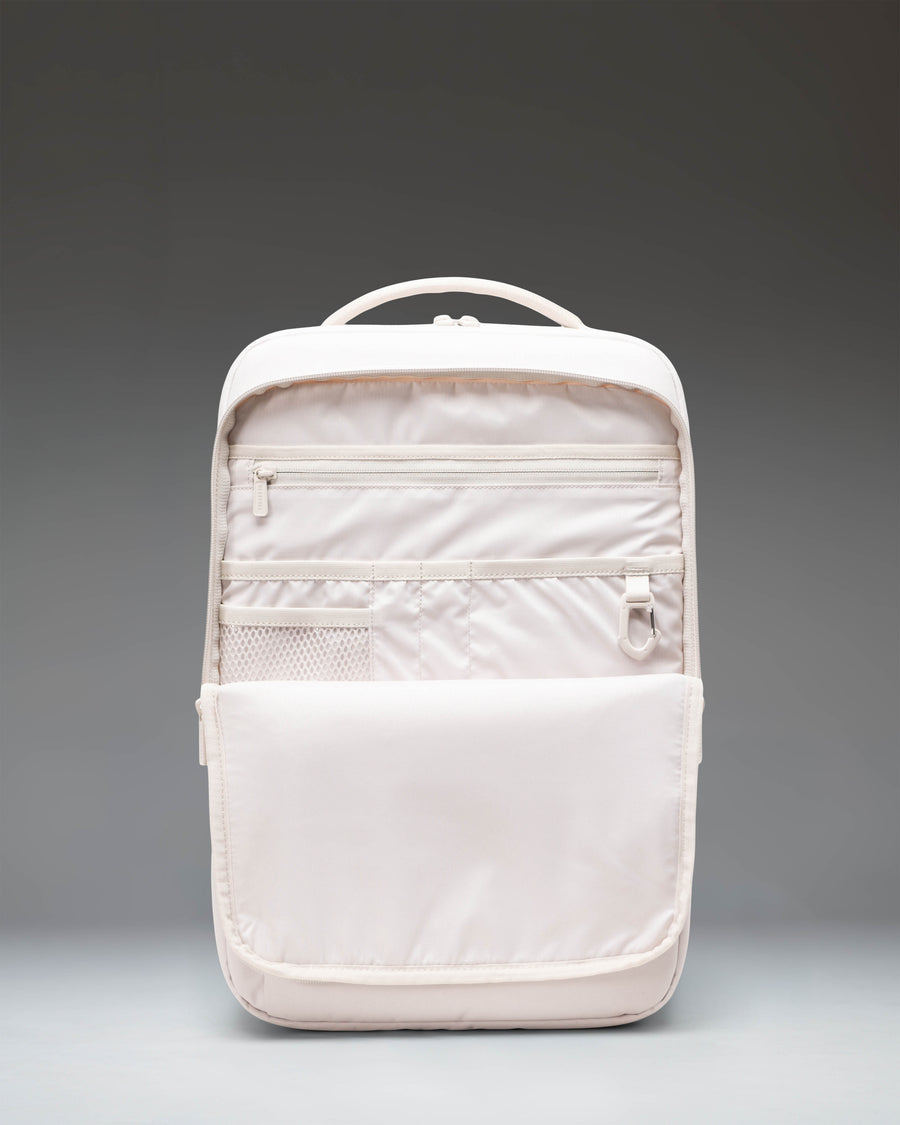 Herschel Supply Co. Kaslo Backpack Tech in Moonbeam Tonal, a durable tech commuter backpack with multiple compartments.