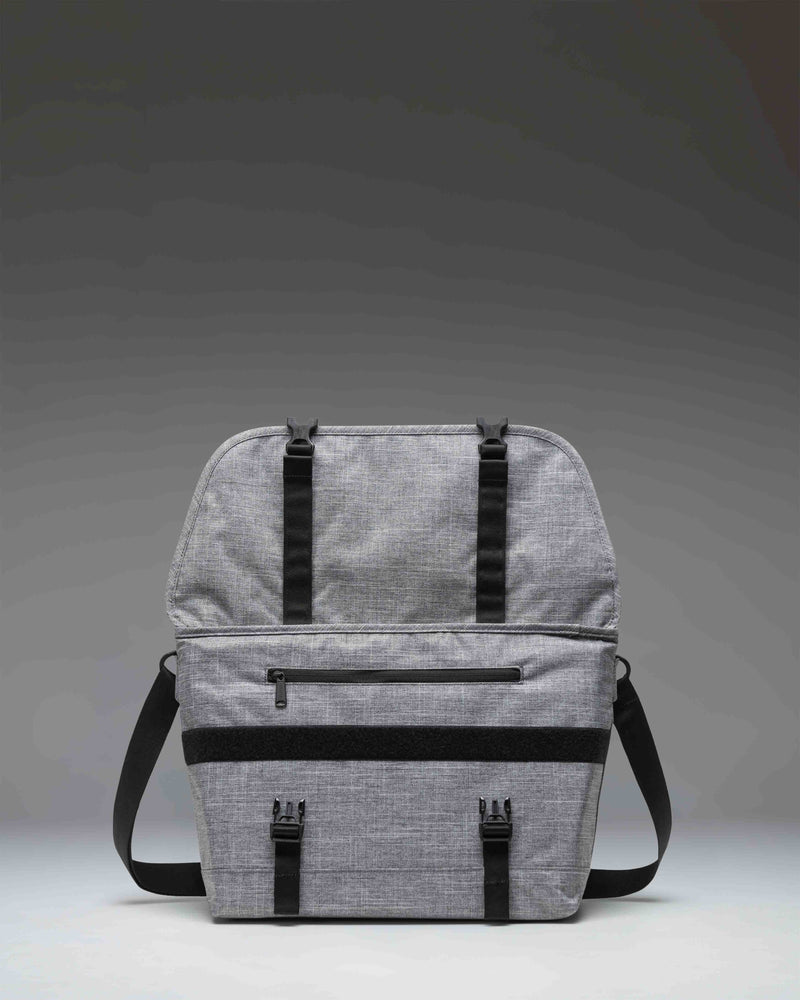 Herschel Supply Co Cove Messenger bag in Raven Crosshatch grey.