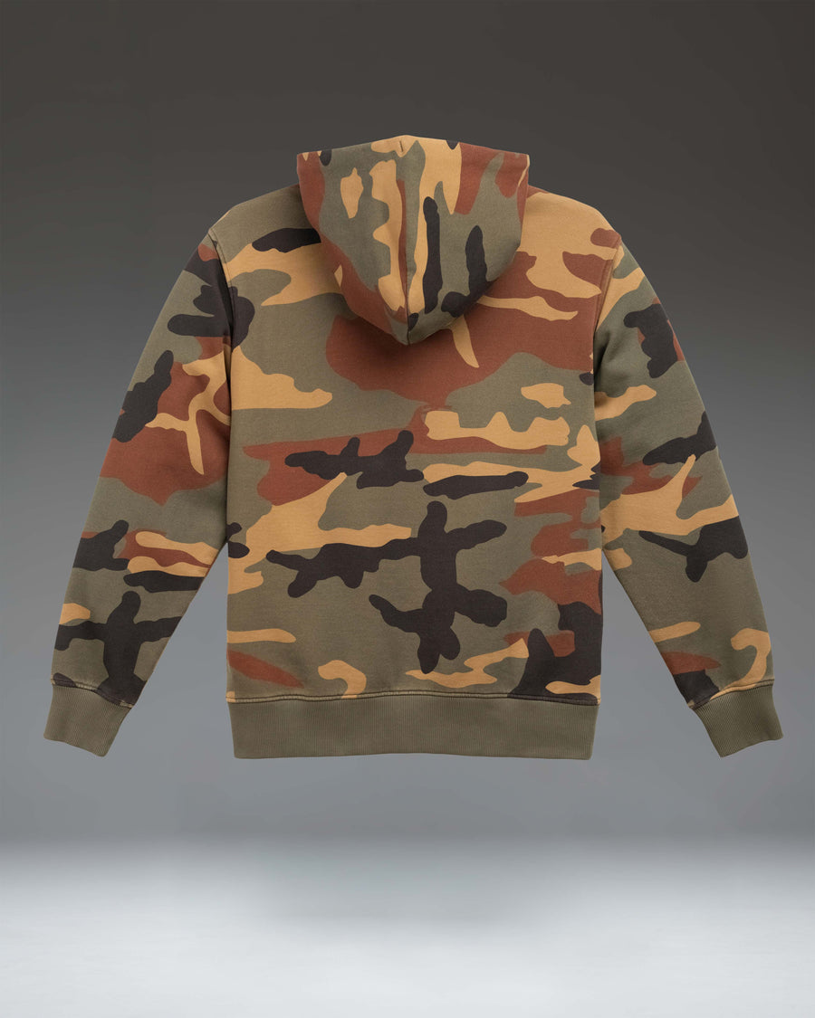 Herschel Supply Co. Vintage Wash Classic Hoodie size guide chart showing neck, chest, waist, and hip measurements for men's classic, modern, and relaxed fits.