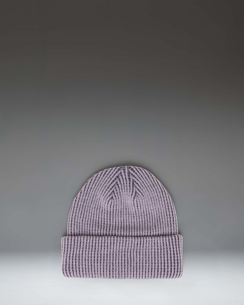 Herschel Supply Co. Rowan Plaited Beanie in Dusk Plaited, featuring a textured knit design and a classic cuffed brim.