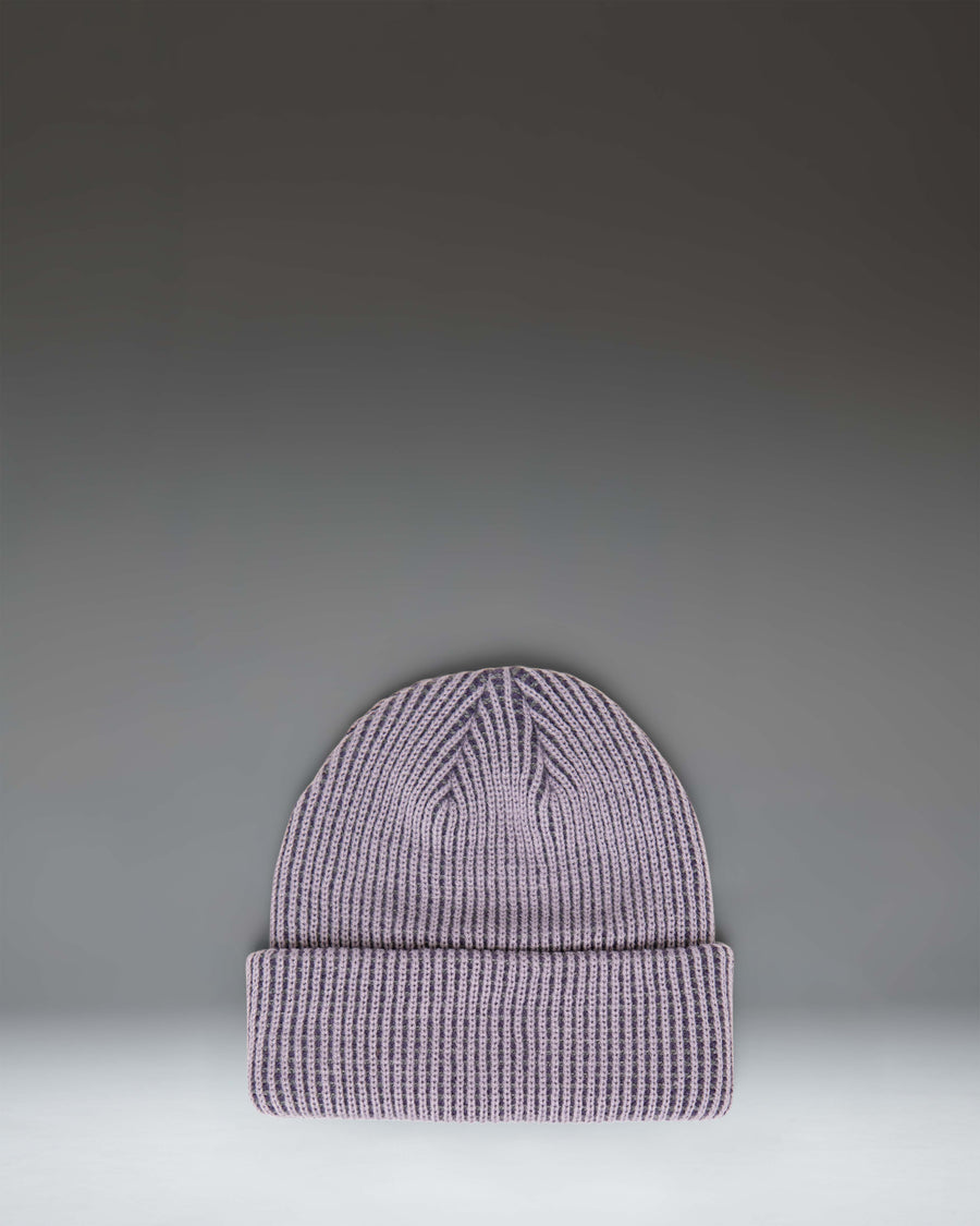 Herschel Supply Co. Rowan Plaited Beanie in Dusk Plaited, featuring a textured knit design and a classic cuffed brim.