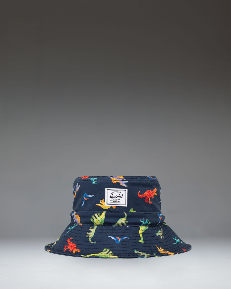 Toddler Bucket Hat size guide chart. Fits ages 2-4 years, head circumference 19.5-20.5 inches.