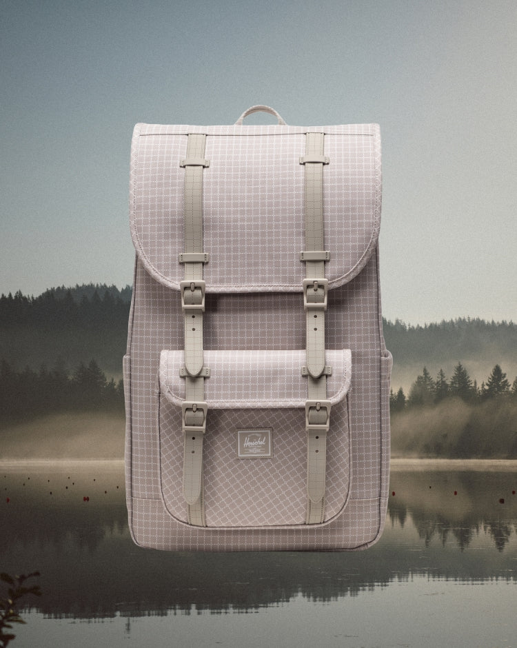 Herschel Supply Co. Little America Backpack in Grid - London Fog.