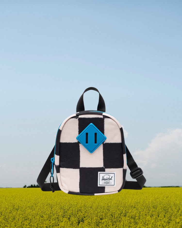 Herschel Heritage Crossbody Little Herschel bag in Check This Hawaiian Surf.