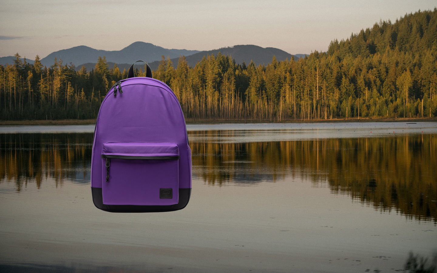 Herschel Supply Co. Herschel Classic XL Backpack in the Acai purple colorway, shown from the front against a clean background.