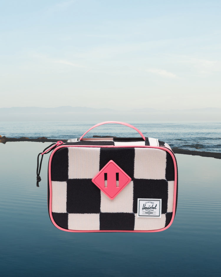 Herschel Heritage Pencil Case Little Herschel in Check This Confetti color pattern.