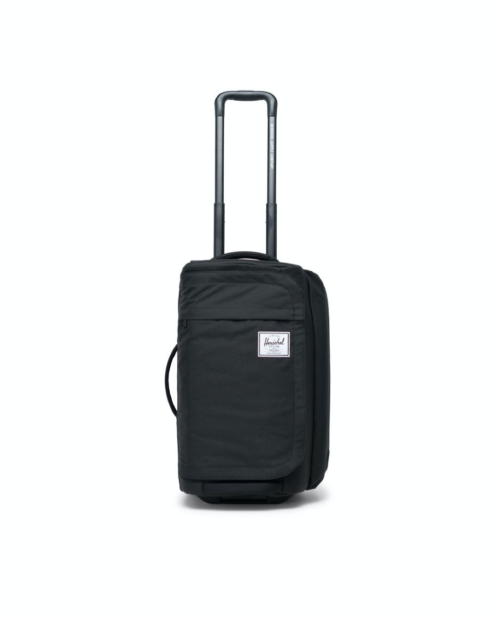 image of a black outfitter 50 litre luggage