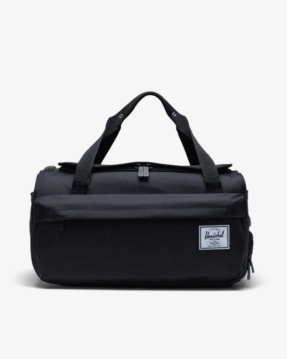Image of a black herschel novel mid-volume duffle