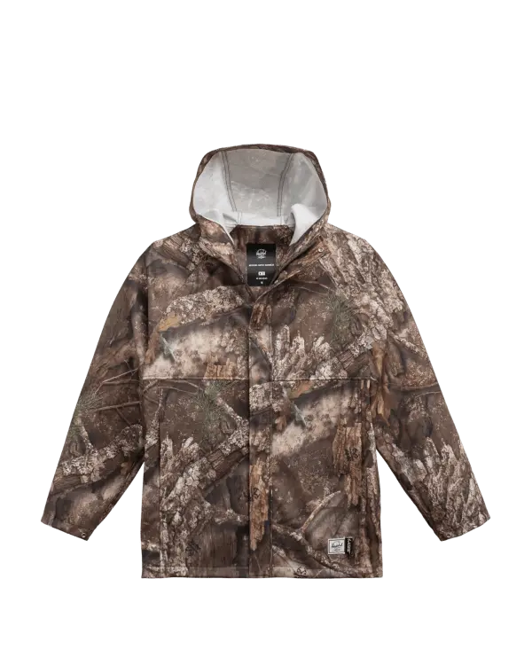 An image of the Realtree® Classic Rain Jacket Men's in APX™ Camo
