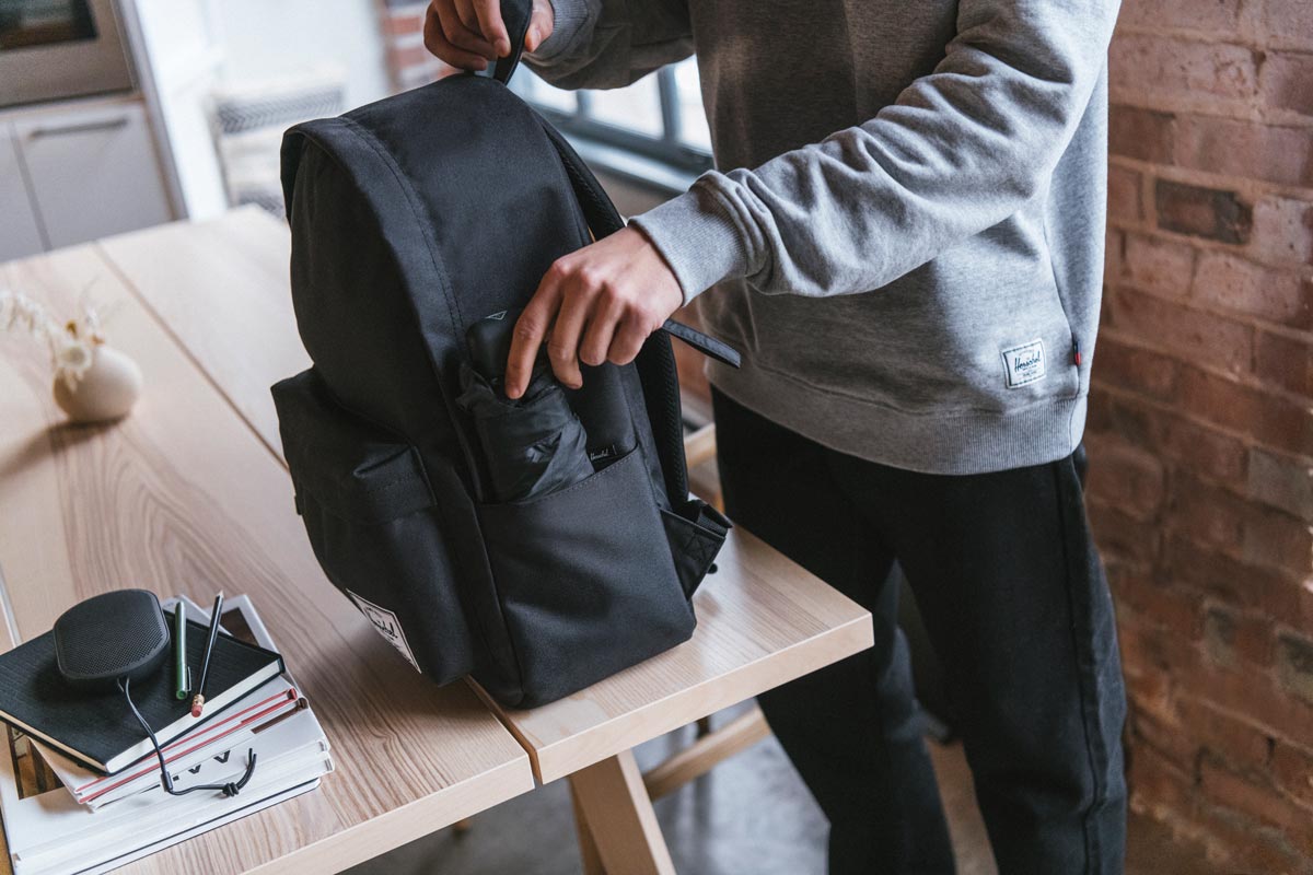 herschel classic backpack xl black