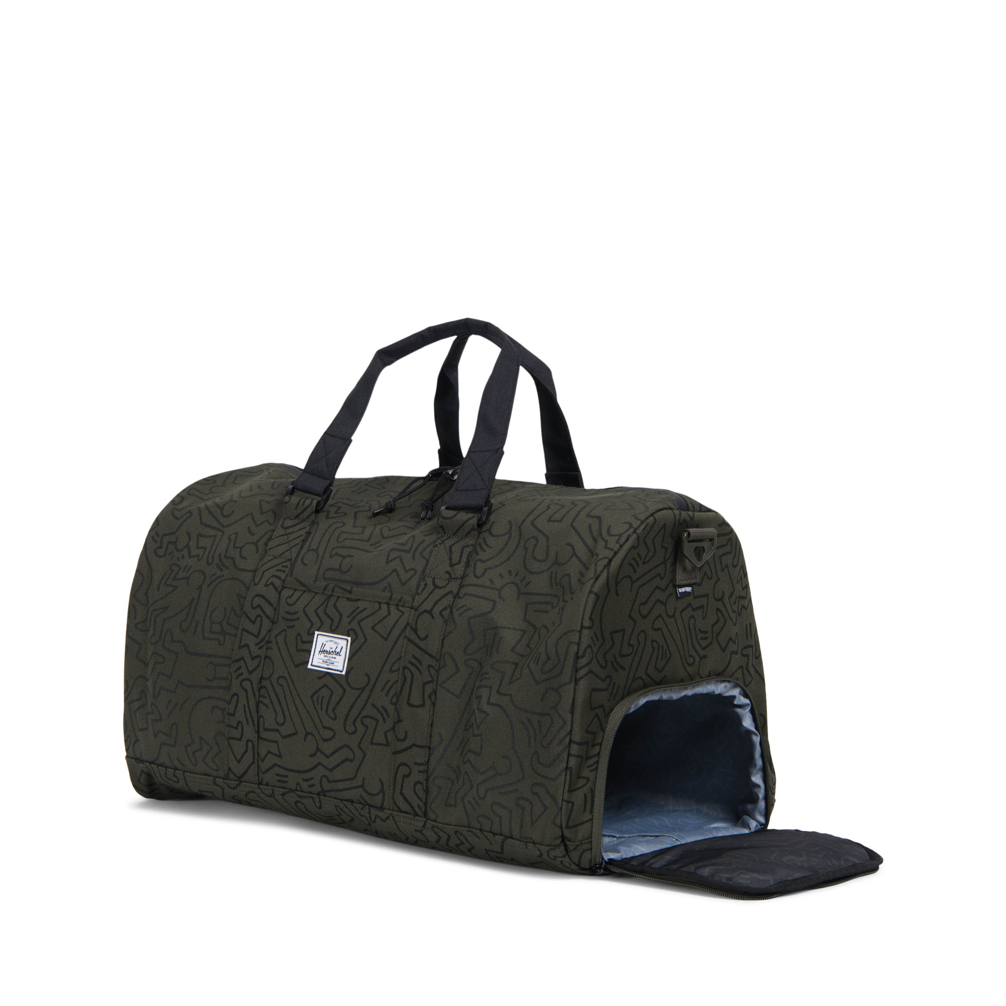 Herschel novel duffle bag black hotsell