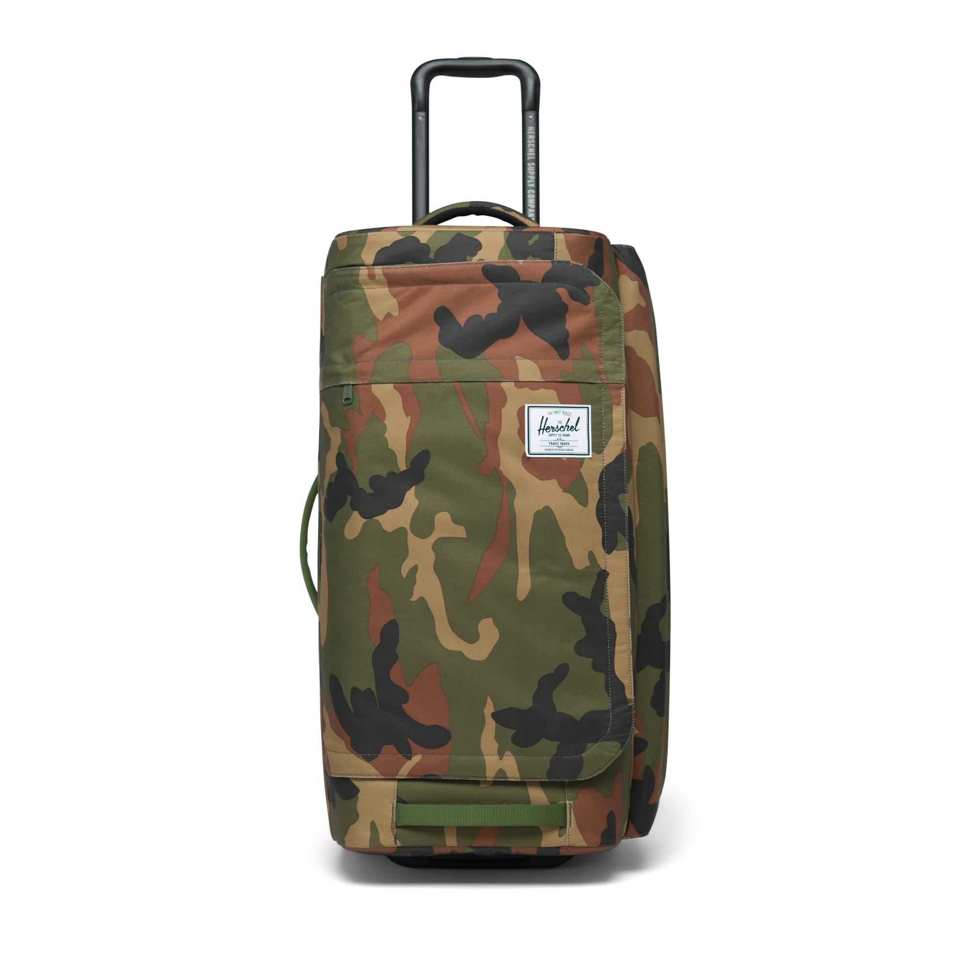 camo luggage