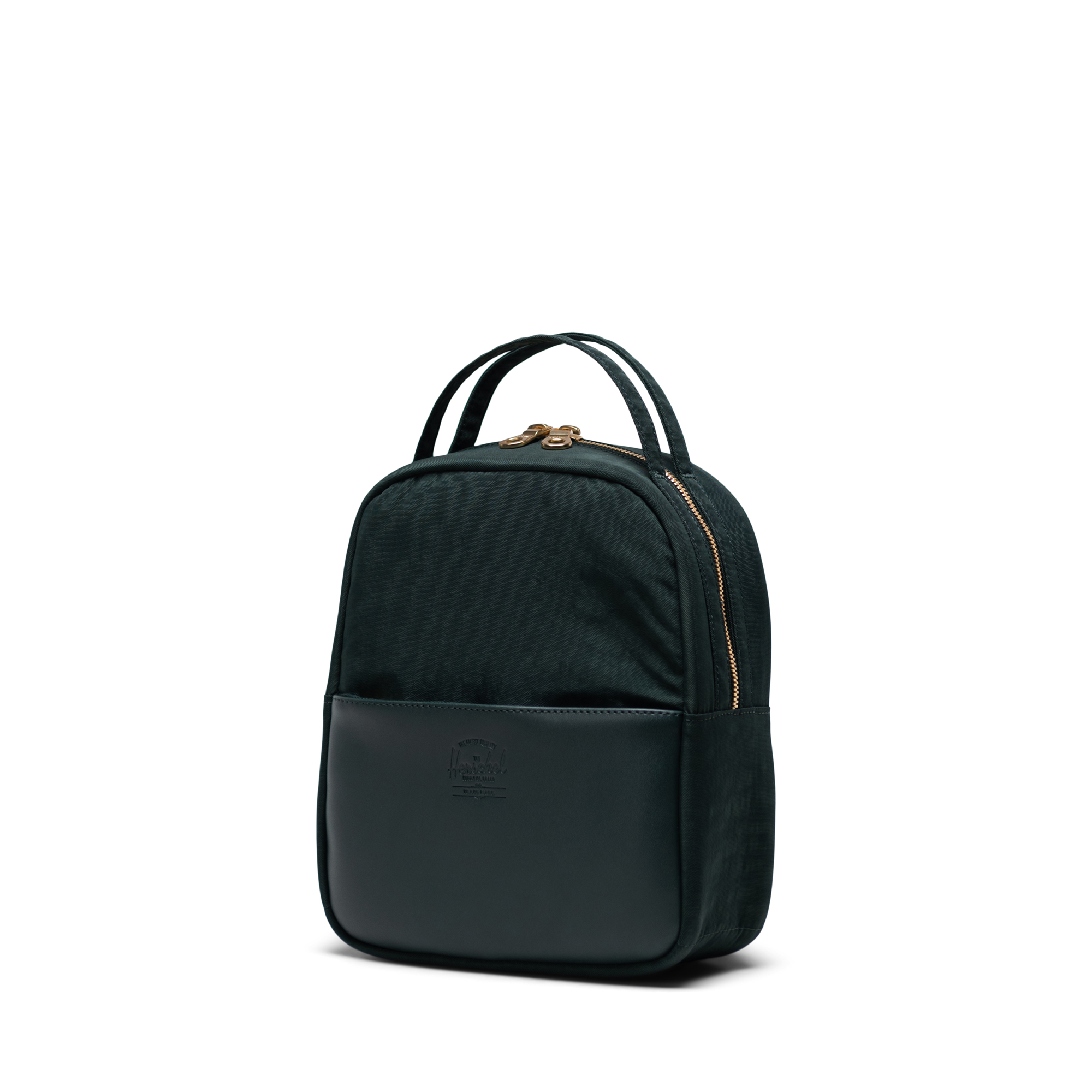 Herschel small black backpack best sale