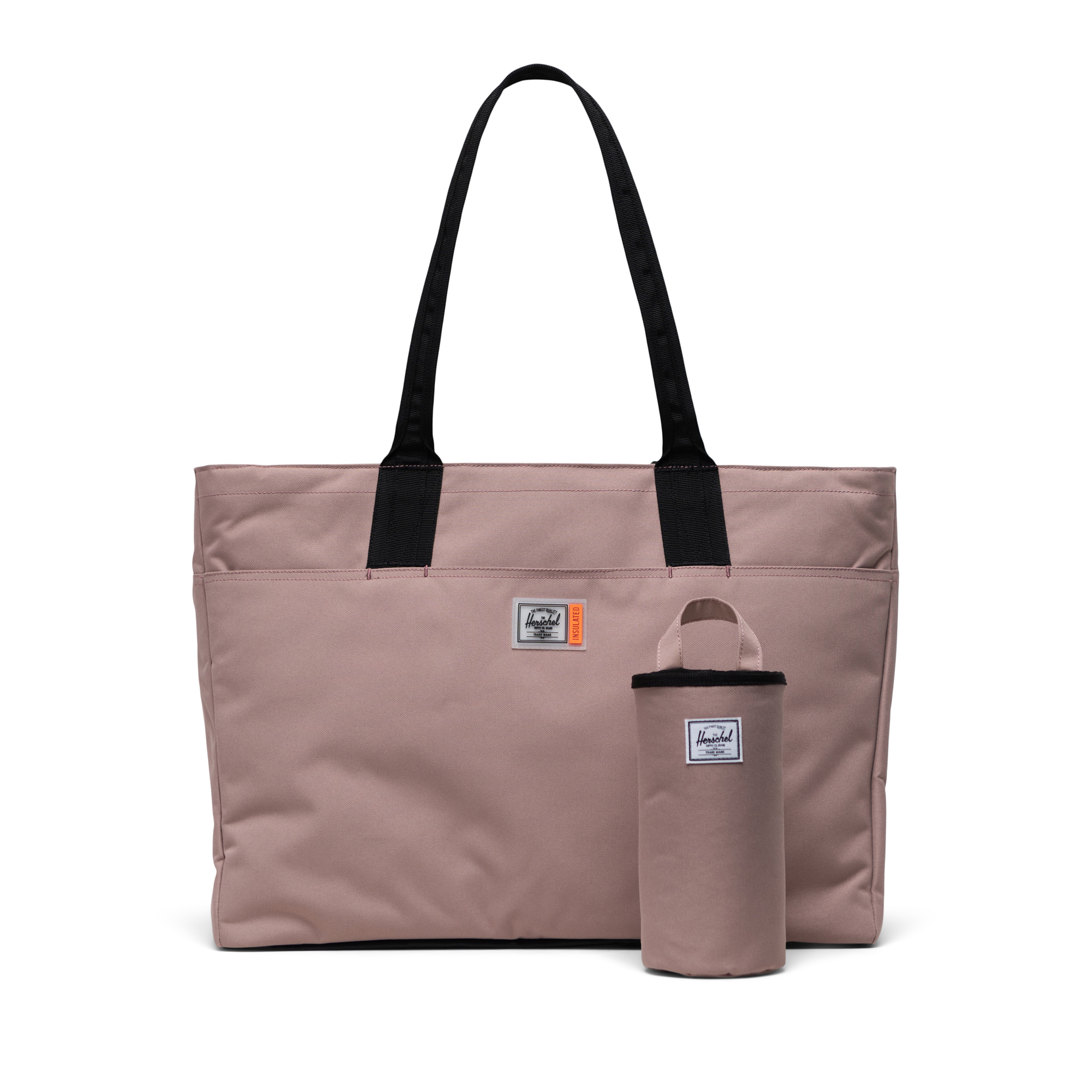 Herschel Alexander Zip Tote Large Insulated Ash Rose