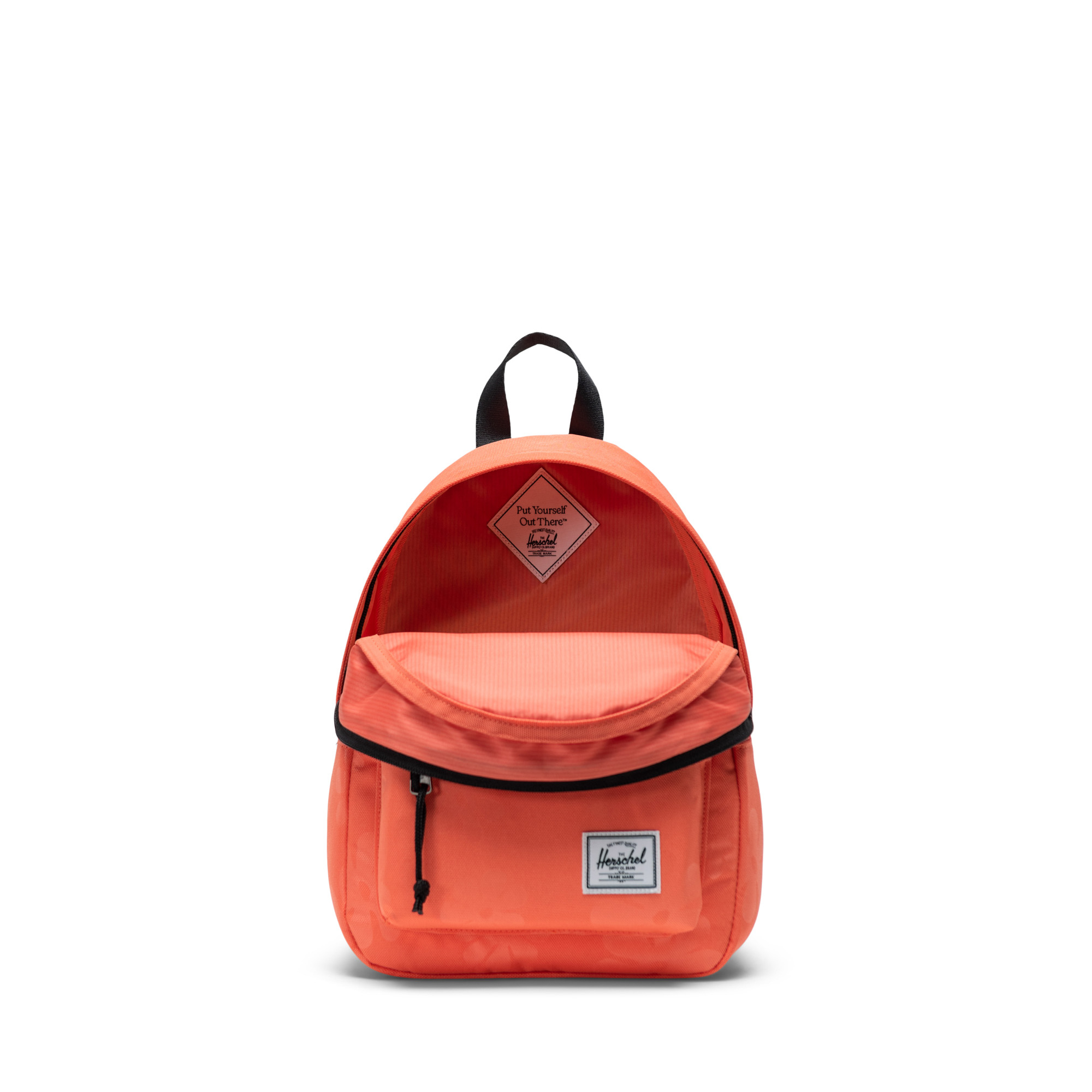 ★KIRSH★ Cherry Fur Mini Backpack Light Grey Fjallraven Kanken Mini Backpack - 7L - 23561