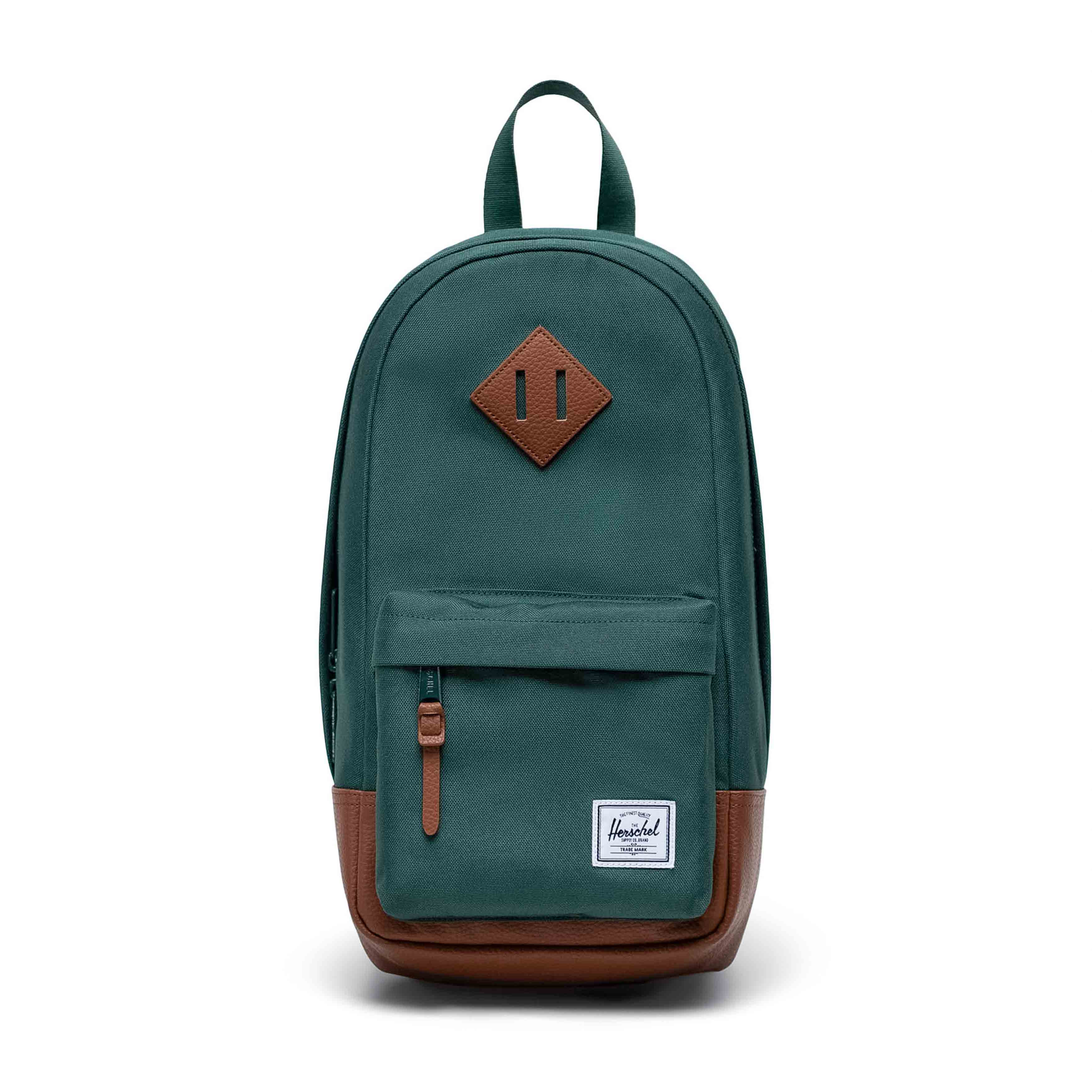 Herschel Heritage Shoulder Bag Navy Tan