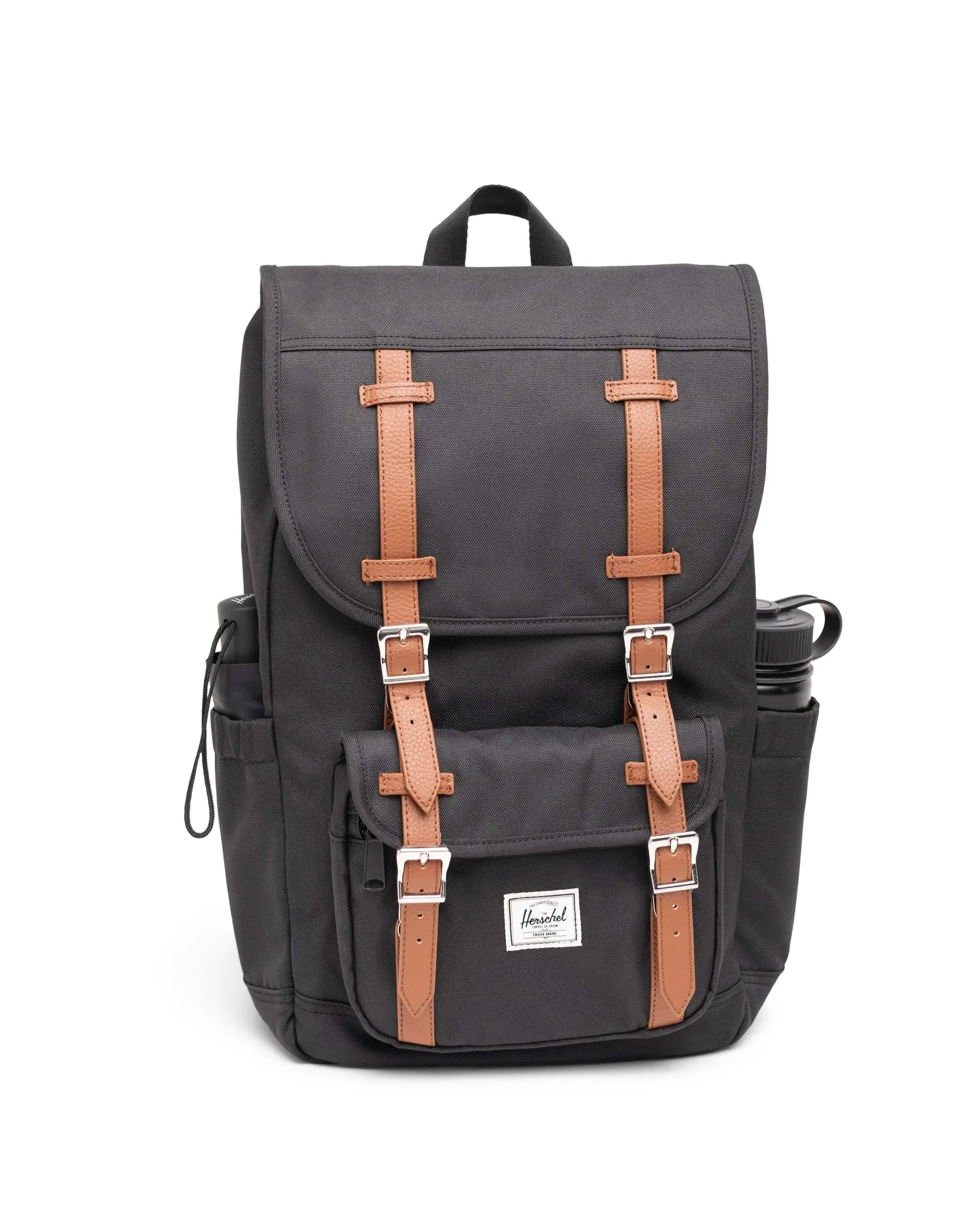 Herschel little america mid volume noir discount