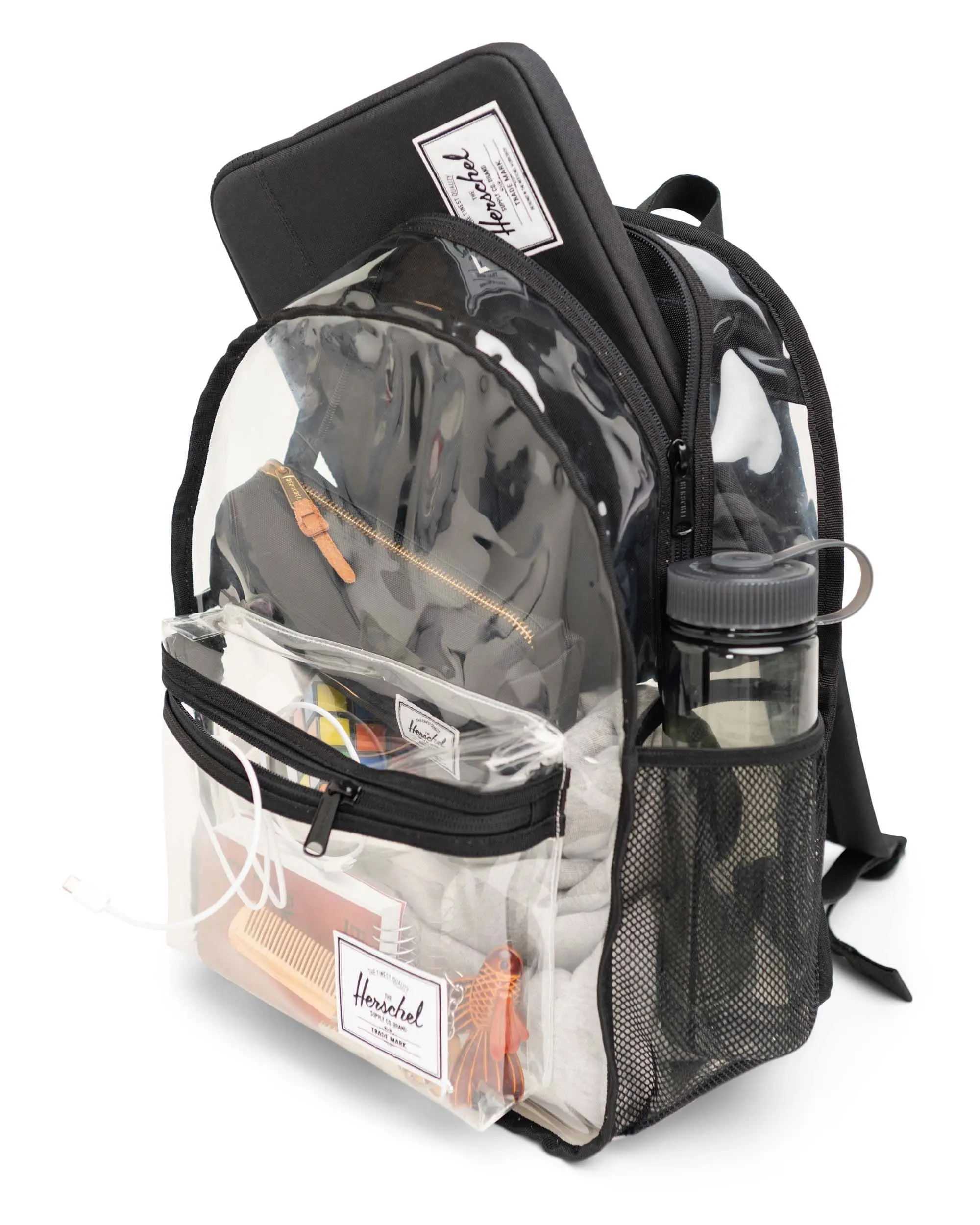 Clear herschel backpack best sale