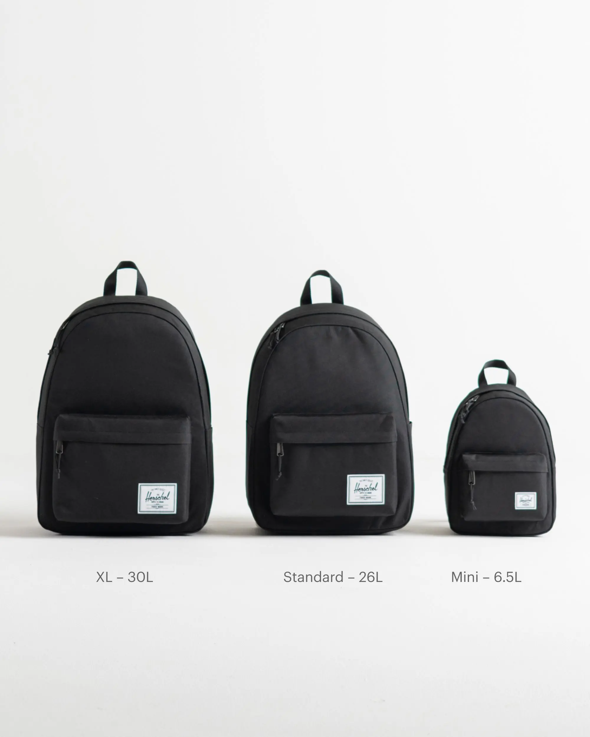 Herschel 25l size shop