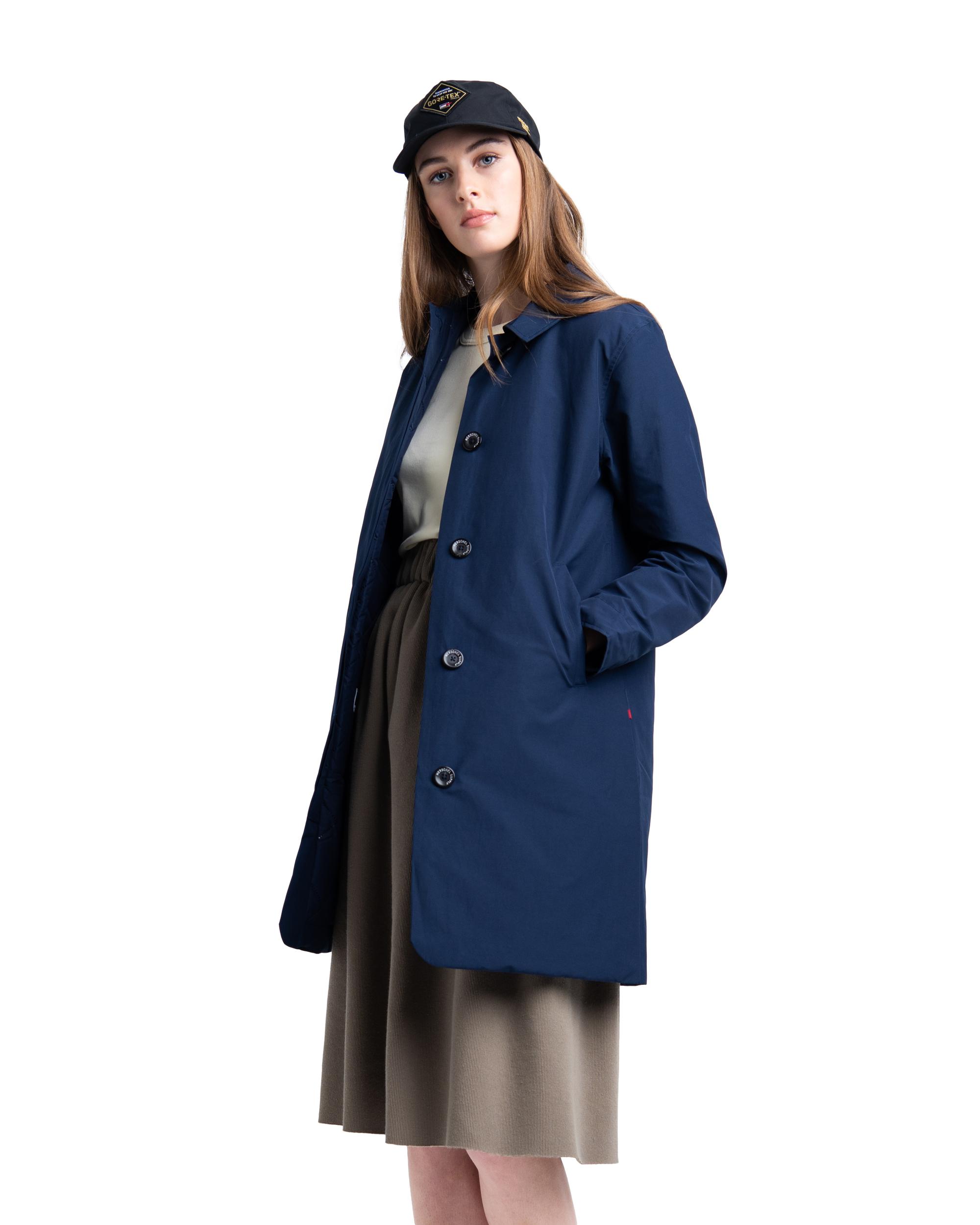 women's mac coat with hood