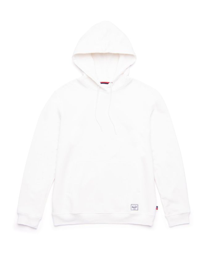 all white pullover hoodie