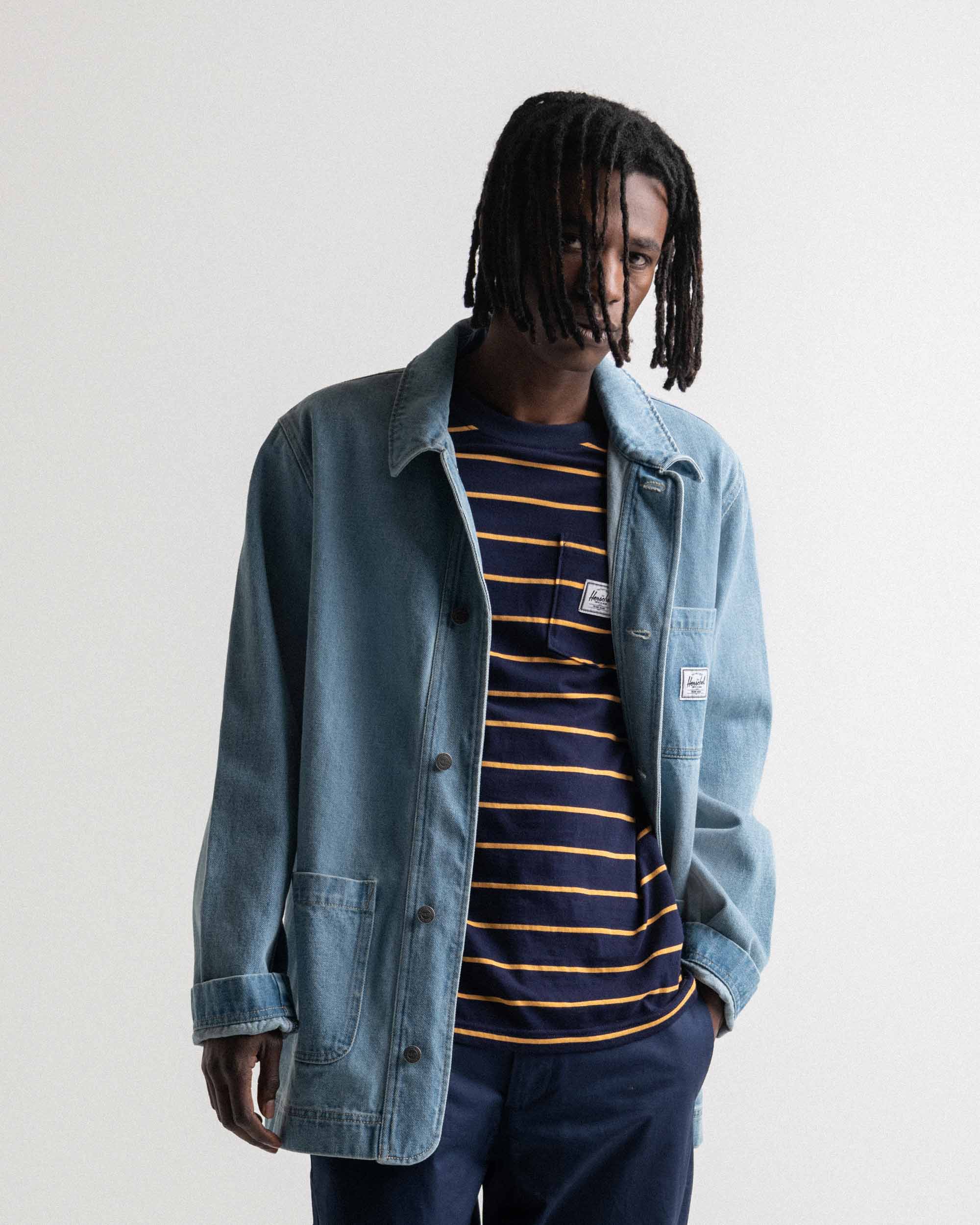 Denim shop outlet coat