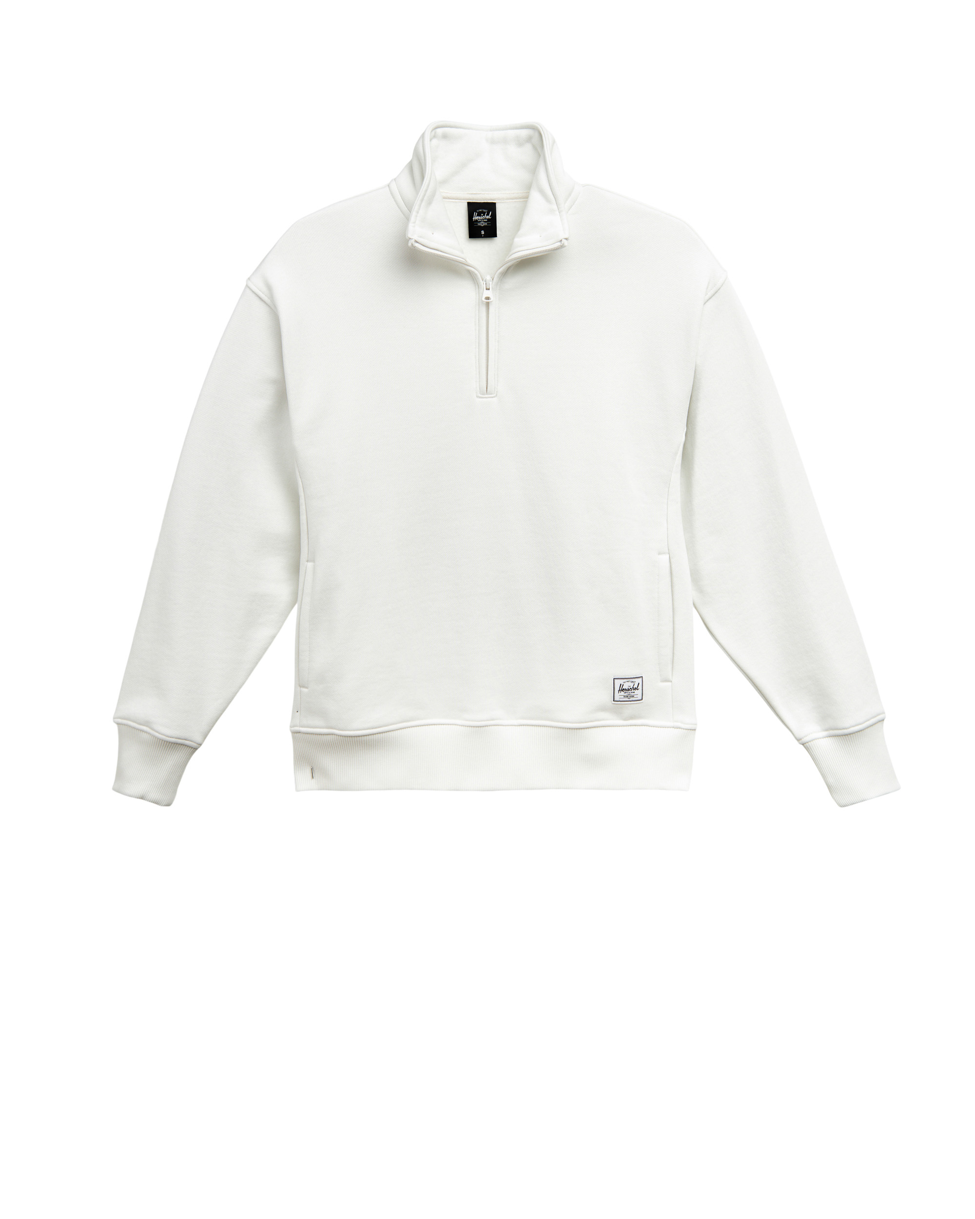 Herschel Supply Co Classic Quarter Zip Women s Blanc de Blanc