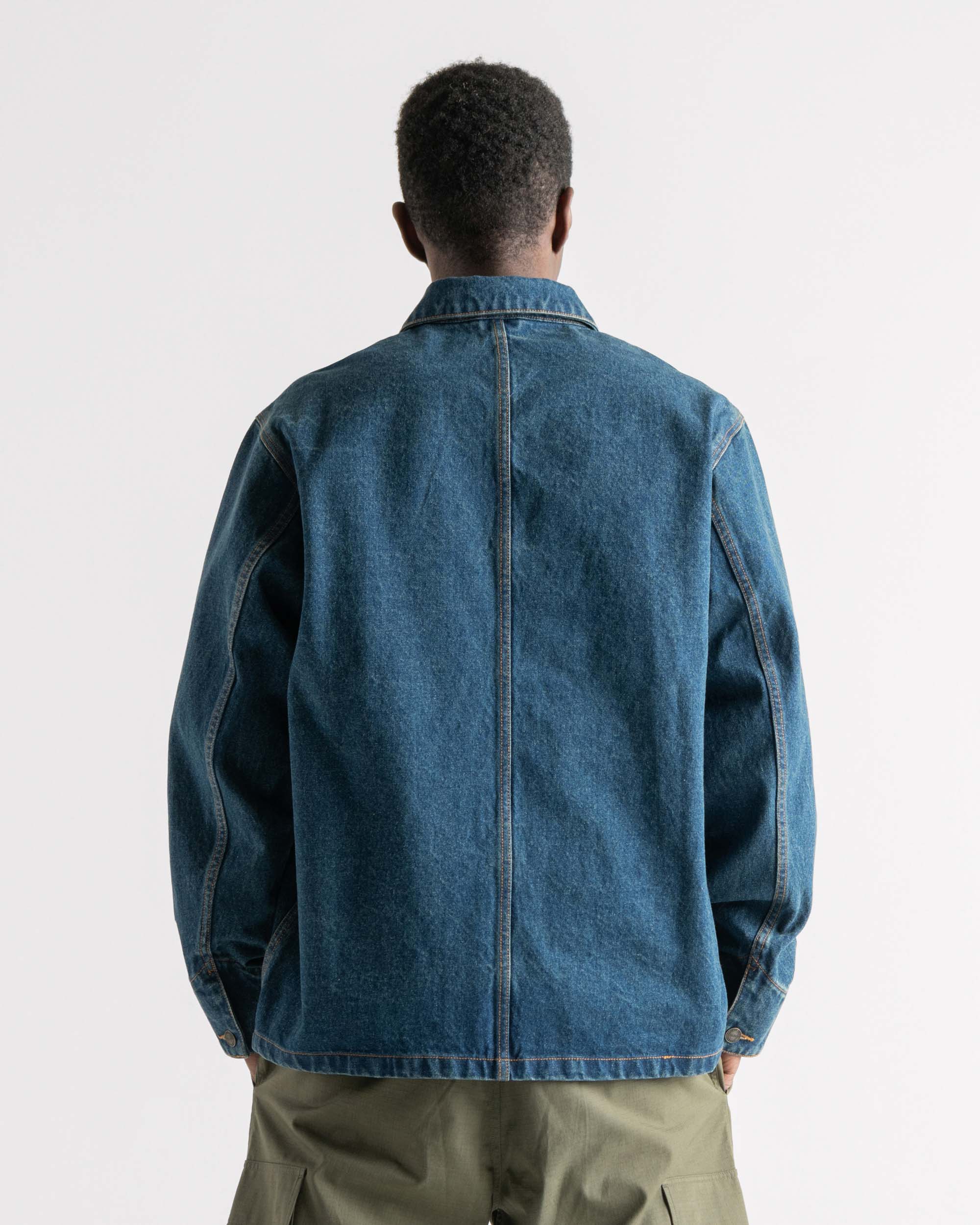 [LOW CLASSIC] / ☆ 25SS Lc DENIM SHIRT JACKET / DARK BLUE LOW CLASSIC] / ☆ 25SS Lc DENIM SHIRT JACKET / DARK BLUE